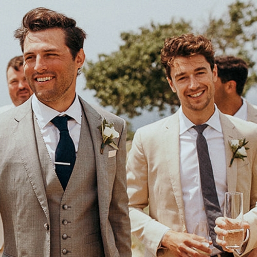 Oceanfront Vista Wedding Boutonniere